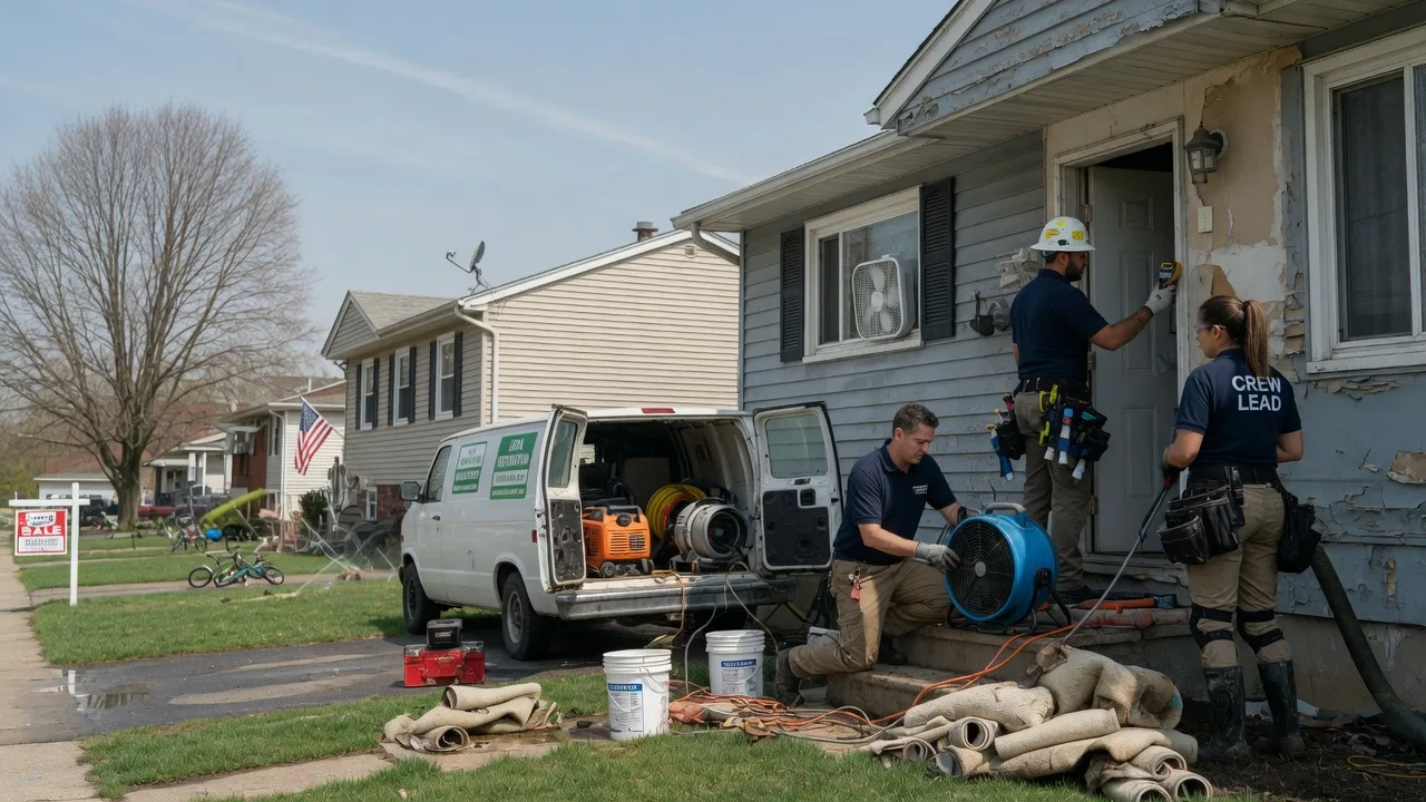 Flood Cleanup in Darlington, MD near me