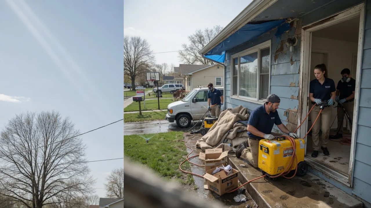Basement Flood Cleanup in Darlington, MD near me